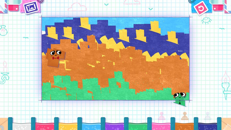 Illustration for article titled Snipperclips DLC Makes The Switch's Most Surprising Launch Game Worth Revisiting